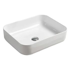 Comforty Тумба-умывальник "Амстердам-75" белая с черной столешницей, с раковиной Comforty T-Y9378